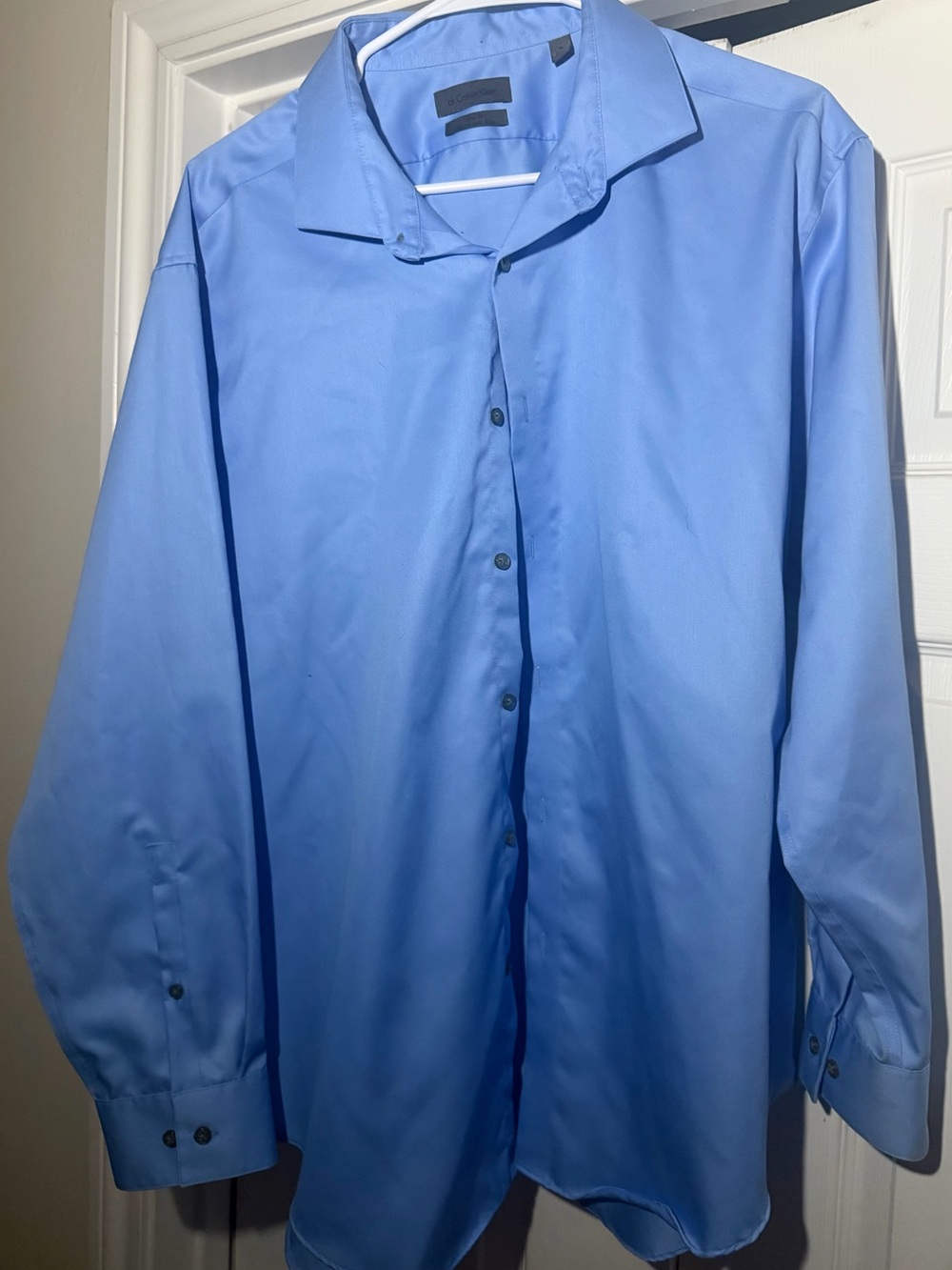 Calvin Klein Light Blue Men's Button-Up Shirt